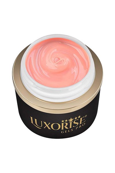 LUXORISE Gel UV JellyFlex LUXORISE pentru unghii, culoarea mătăsoasă a piersicii, 15 ml