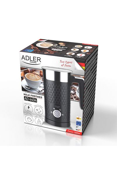 adler Napěňovač a ohřívač mléka Ad 4494b, 500 W