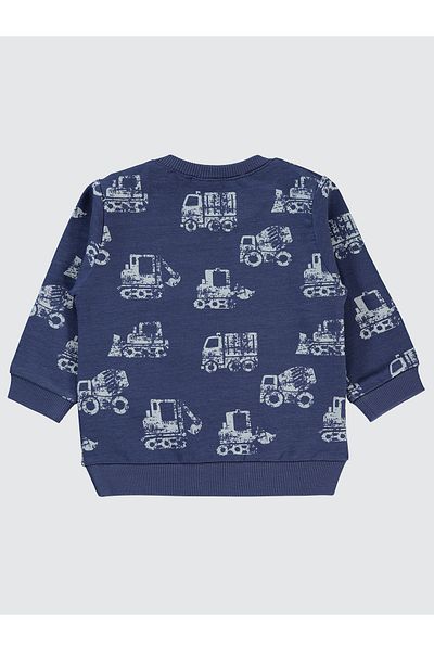 Civil Baby 6-18 Months Baby Boy Indigo Sweatshirt