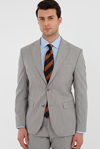 Uki GRİ Comfort Fit 6 Drop Takım Elbise