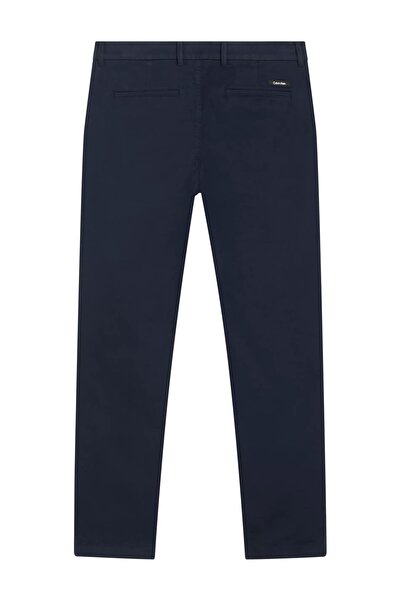 Calvin Klein Erkek Ck Modern Twill Slim Chino Pantolon - Lacivert
