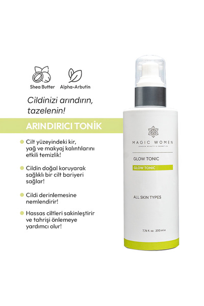 MAGIC WOMEN Glow Tonic | Canlandırıcı Tonik 200ml