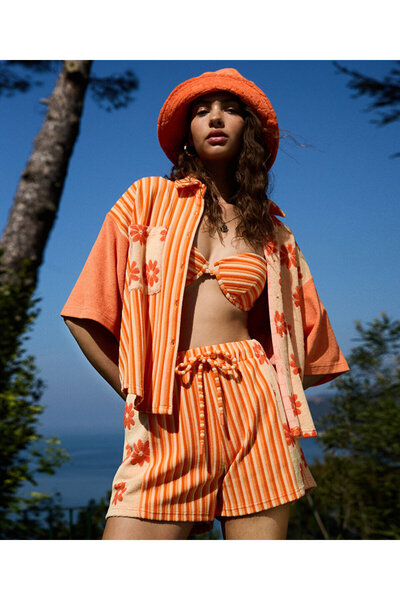 Twist JAKARLI HAVLU GÖMLEK