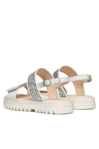 Geox girls' sandals J556EA-0BCEW white