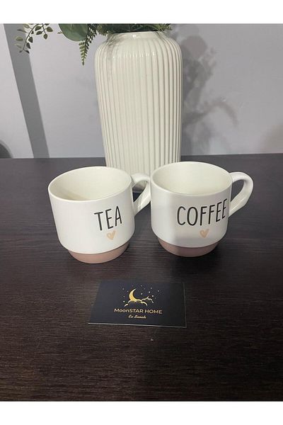 Madame Coco Natural 2-Piece Mug Set