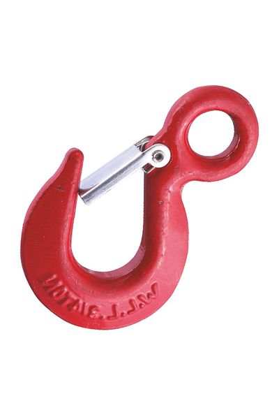flores Lifting hook, with safety catch, for cable, 3T, 130 x 200 mm