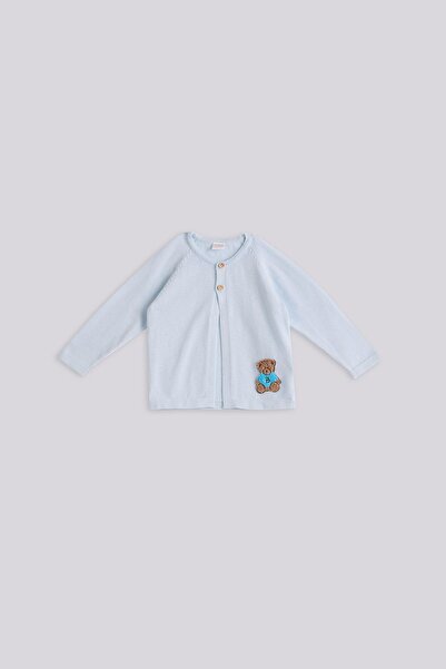 Layette BG Store Erkek Bebek Mavi Hırka