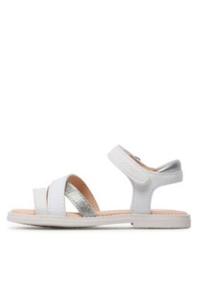 Geox girls' sandals J5235D-00254 white