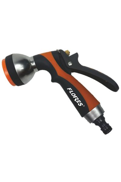 flores Professional rubber sprayer with adjustment, 6 functions