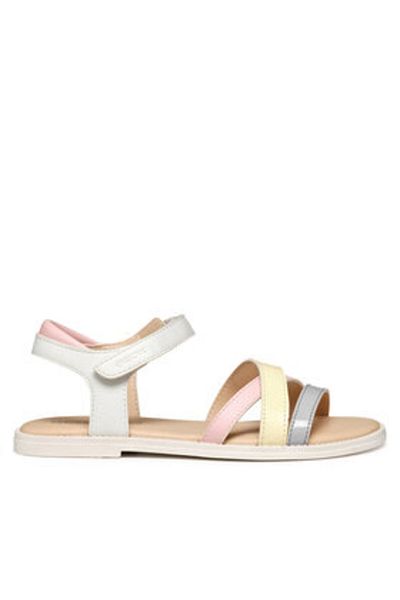 Geox girls' sandals J5235D-000BC white