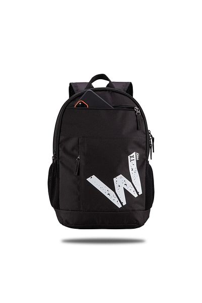 Classone Bp-wtx100 Energy Series 15.6 بوصة كمبيوتر محمول من القماش المقاوم للماء، حقيبة ظهر للكمبيوتر المحمول - أسود