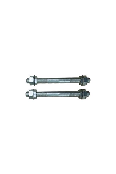 flores Wheelbarrow axle, 20 mm x 240 mm, 2 pcs / set