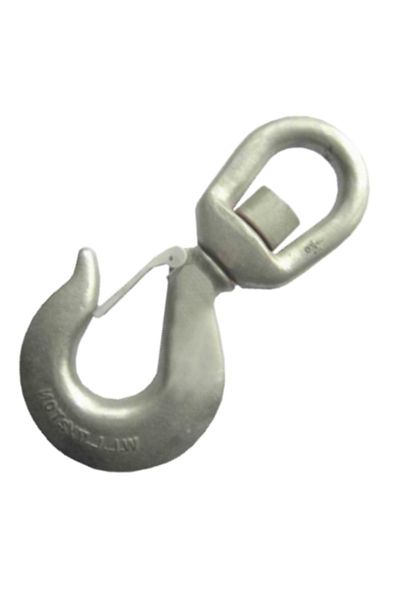 flores Lifting hook, with rotating ring, safety, 5T, 130 x 250 mm