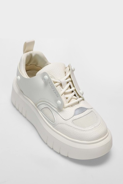 Lufian 122230013 Icy Sneaker Unisex Deri Spor Ayakkabı Beyaz