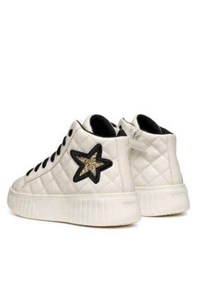 Geox girls' sneakers J46DVA-000BC natural