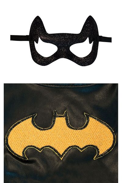 DC Batman Girl Deluxe Costume, Batgirl, DC for girls 100-110 cm 3-4 years