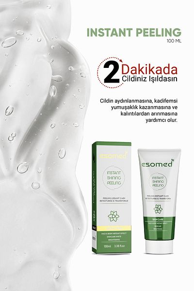 Esomed 100 ml Instant Shining Peeling with Instant Shine and Softness Effect