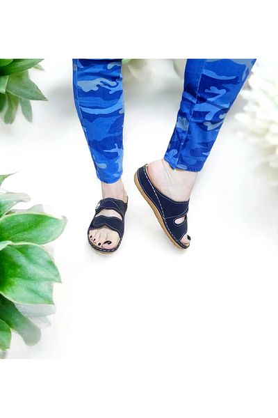 GEZER Daily Double Velcro Adjustable Home and Outdoor Slippers