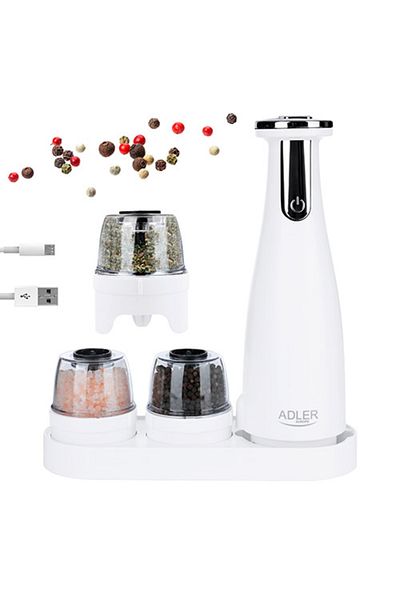adler Electric spice grinder with 3 containers Adler AD 4449w