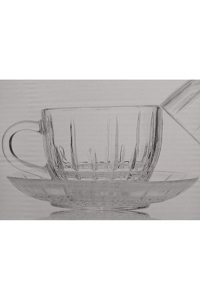 Tercih Home 12 Pcs Tea Cups and Coffee Cups Set 240 Cc