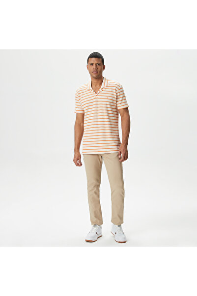 Nautica Erkek Bej Slim Fit Pantolon