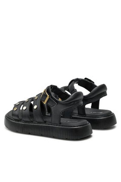 Geox girls' sandals J45DBG-000BC black