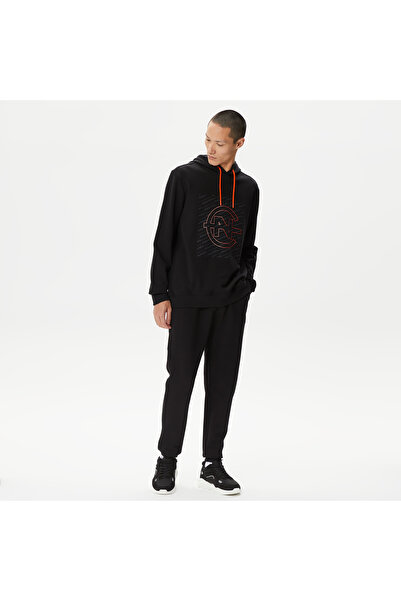 Nautica Erkek Siyah Standart Fit Eşofman Altı