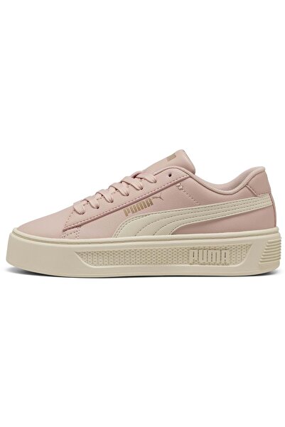 Puma Smash Platform v3 390758 Unisex Spor Ayakkabı PEMBE