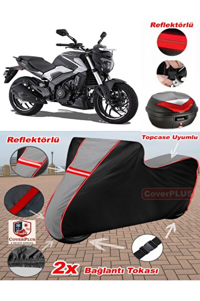 CoverPlus باجاج دومينار 250 D قماش القنب Topcase متوافق مع قماش القنب للدراجا...