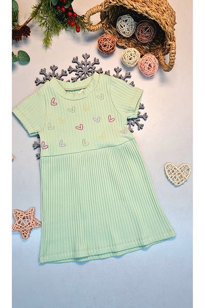CemBebe Girl's Lycra Summer Eid Dress