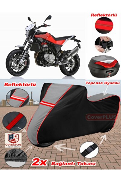 CoverPlus Husqvarna Nuda 900R Tarpaulin Topcase Compatible Motorcycle Tarpaul...
