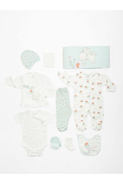 Biorganic Organic Rabbit Girl 10-Piece Hospital Discharge Set