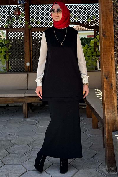 Rabia Şamlı Εσώρουχο Σετ Μαύρο
