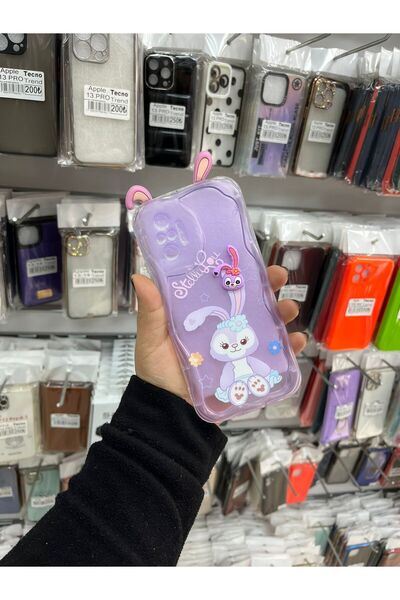 TECNOTREND Xiaomi Redmi Note 10 Pro 3D Desenli Kromi silikon kılıf