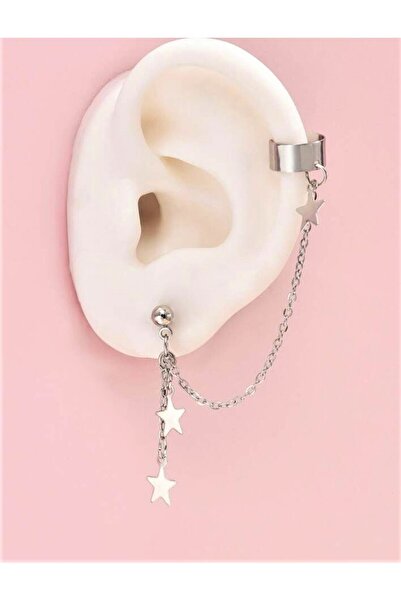 CemY Yıldız Kıstırma Küpe