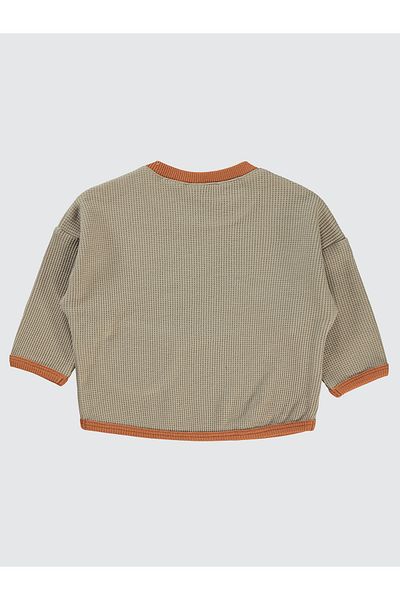 Civil Baby Baby Boy Sweatshirt 6-18 Months Dark Beige