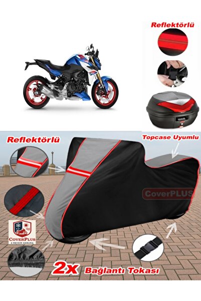CoverPlus Bmw F 900 R القماش المشمع Topcase متوافق مع القماش المشمع للدراجات ...