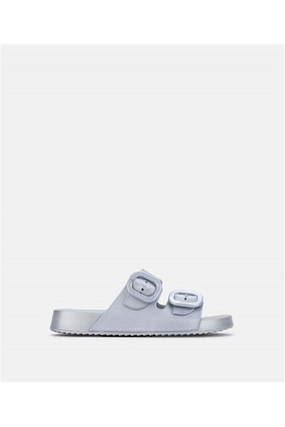 IGOR İgor Women's Habana Metal Slippers Silver S10345-201