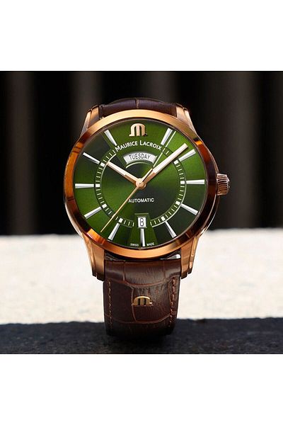 Maurice Lacroix Ml-Pt6358Brz0163E-3 Men's Wristwatch