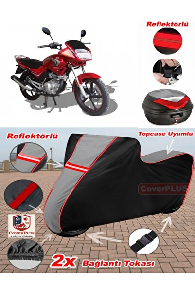 CoverPlus Arora AR 125-48 Yebere Tarpaulin Topcase متوافق مع القماش المشمع لل...