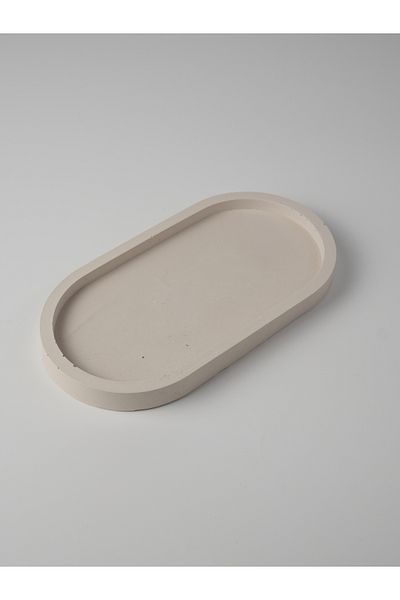 Kaju Creative Decorative Concrete Plate - Jewelry Plate - Keychain - 9,5X17 / 11,5X20