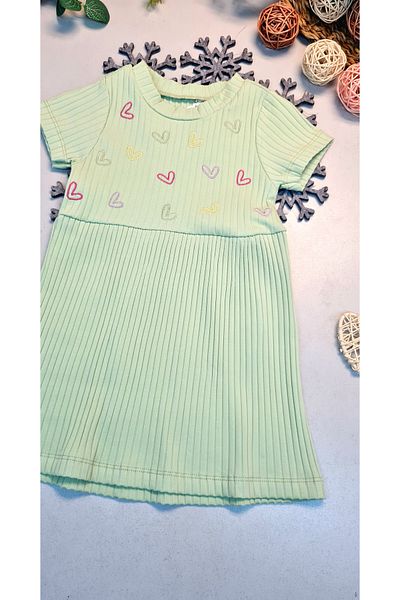 CemBebe Girl's Lycra Summer Eid Dress