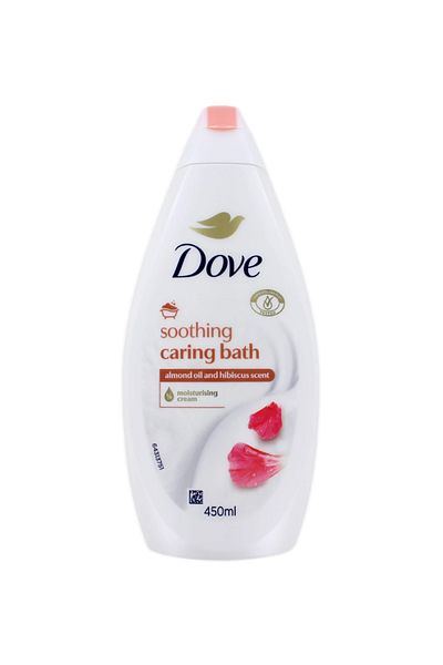 Dove Caring Bath Soothing Almond Oil, 450 ml