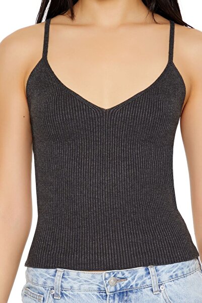 Forever 21 Triko V Yaka Askılı Atlet