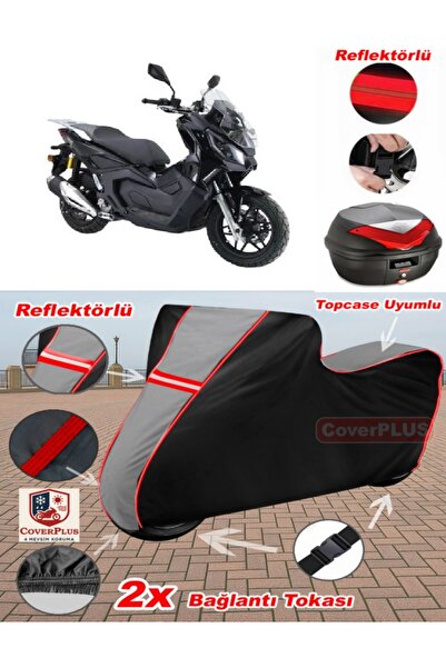 CoverPlus Rks Titanic 150-S Tarpaulin Topcase Compatible Motorcycle Tarpaulin...