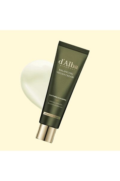 Dalba Crema hidratantă vegană, d'Alba, Mild Skin Balancing Vegan Cream, 55ml