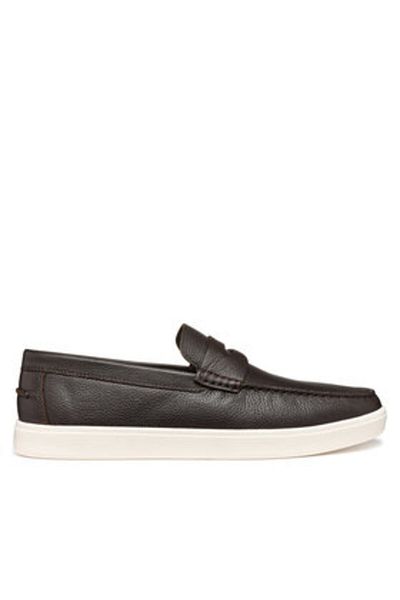 Geox men's moccasins U55GSA-00046 brown