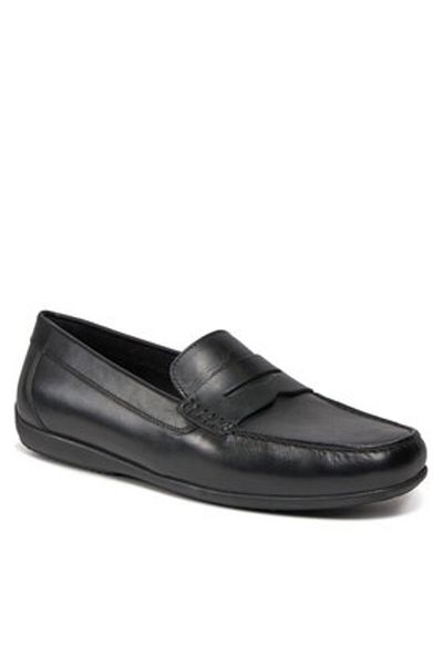 Geox men's moccasins U450WC-00043 black