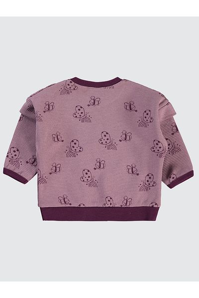 Civil Baby Civil Aby Baby Girl Sweatshirt 6-18 Months Lilac Lilac