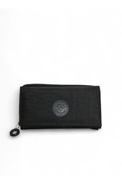 bag Women's Large Size Black Wallet